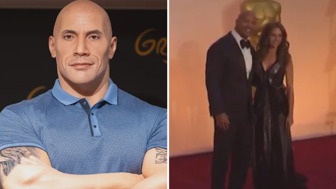 The Rock wants colour of wax figure improved
